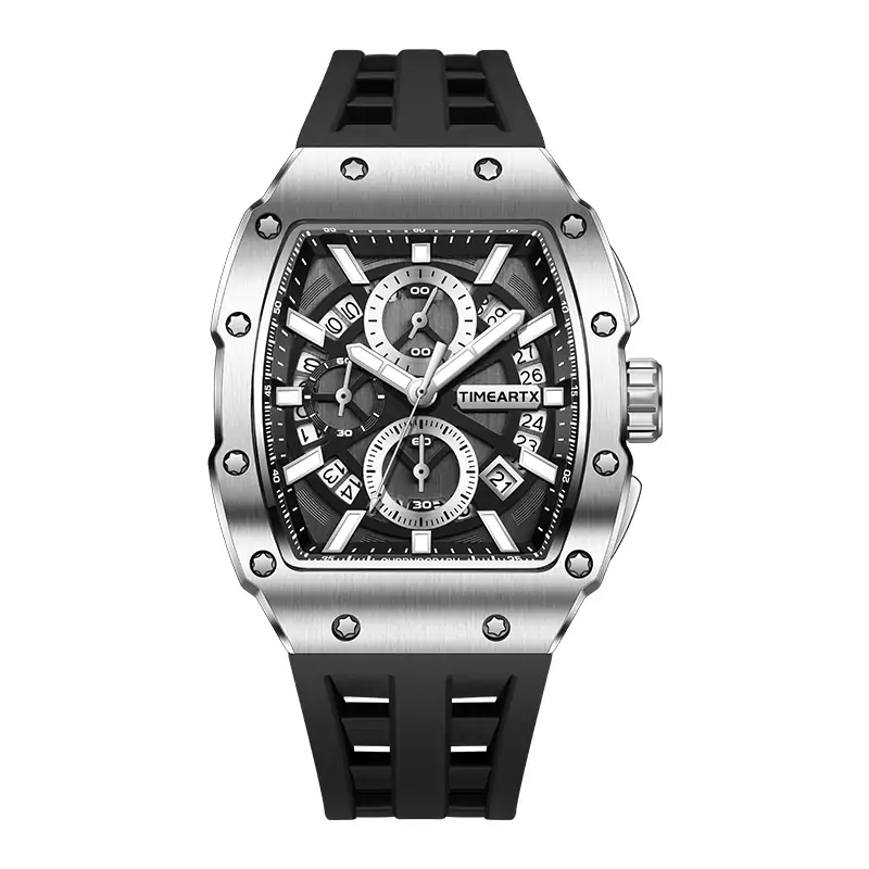 Tonneau quartz watch TA-5960
